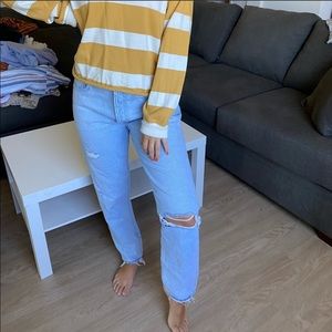 AGOLDE Riley Jeans Straight Leg NWOT 29